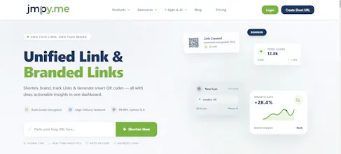 Jmpy.me Dynamic Links & QR Free gallery image