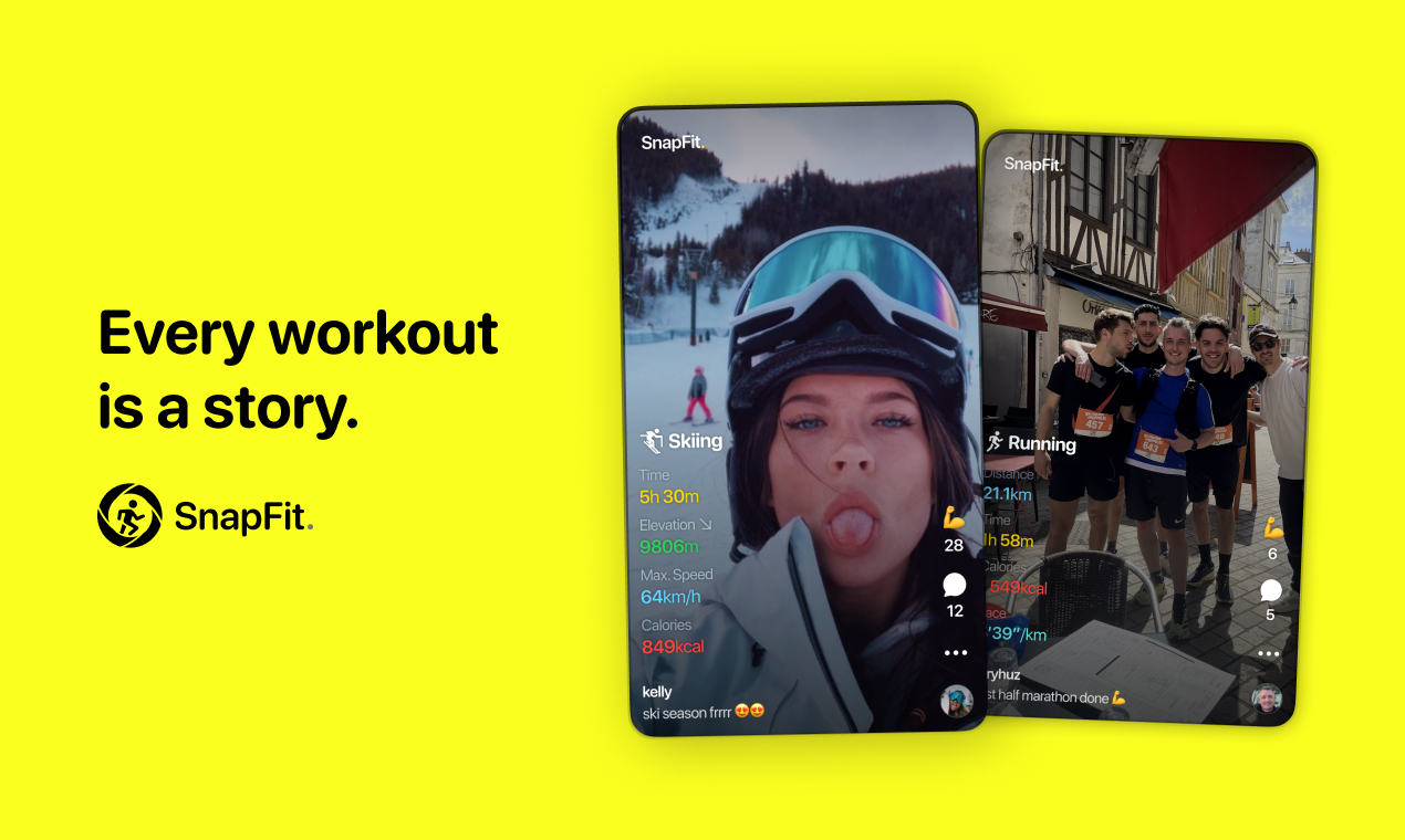 snapfit - Each workout is a story