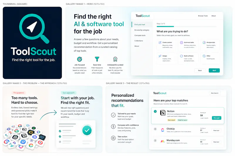 ToolScout screenshot 1