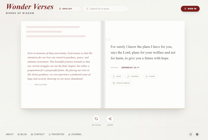 Wonder Verses screenshot 2