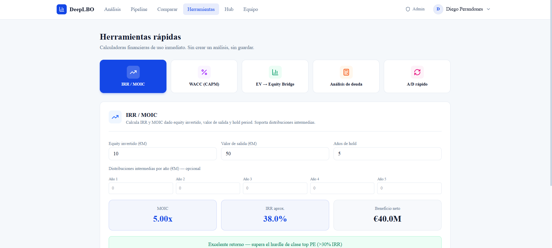 DeepLBO — Professional LBO Analysis gallery image