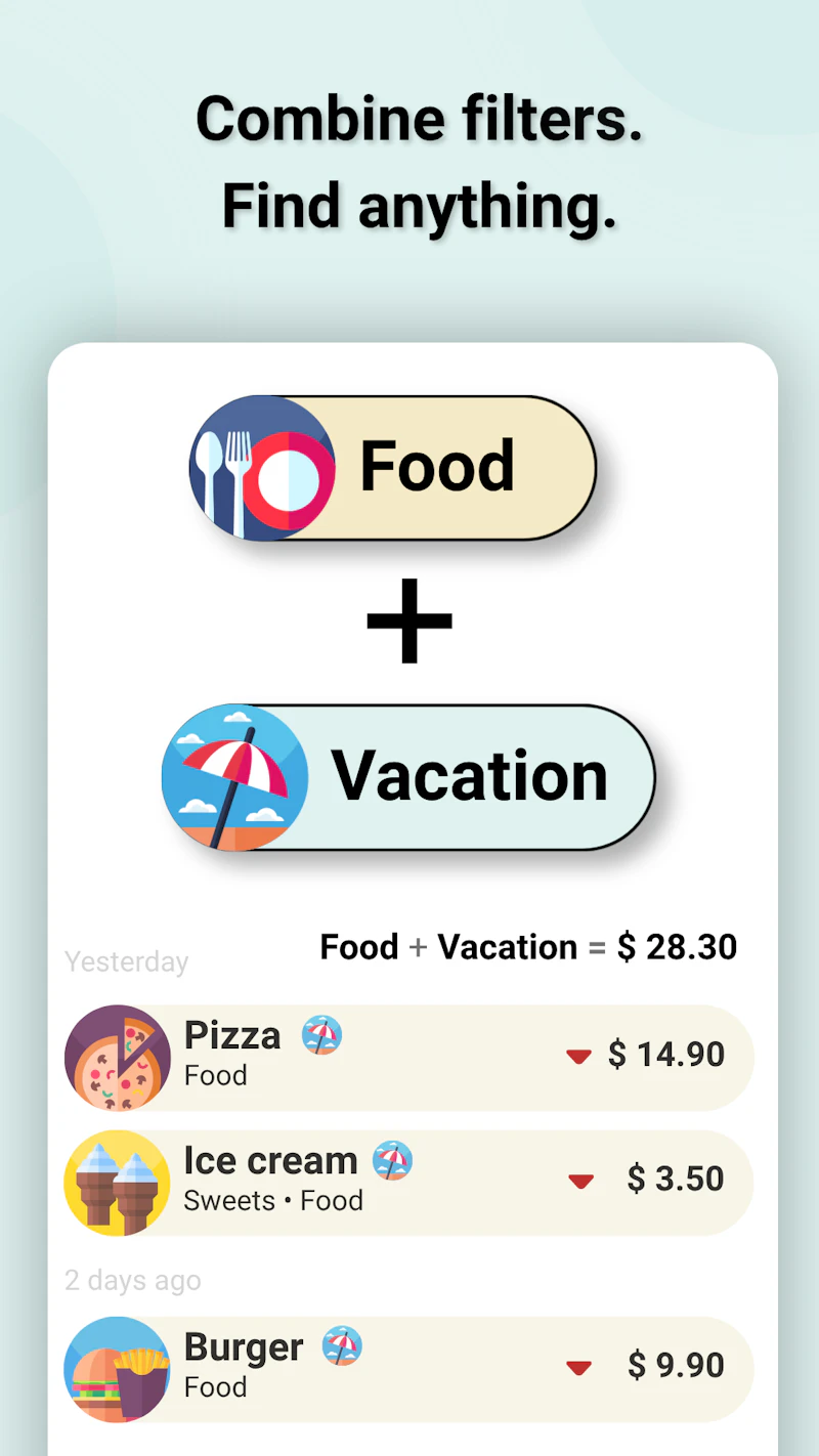 SpendTree screenshot 2