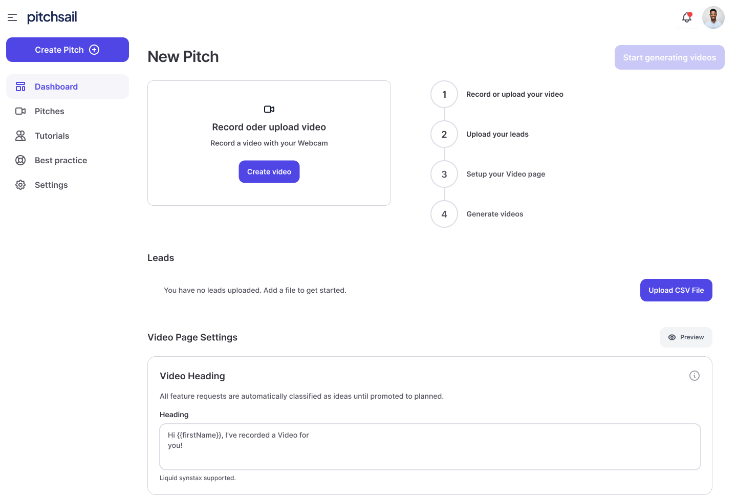 Pitchsail gallery image