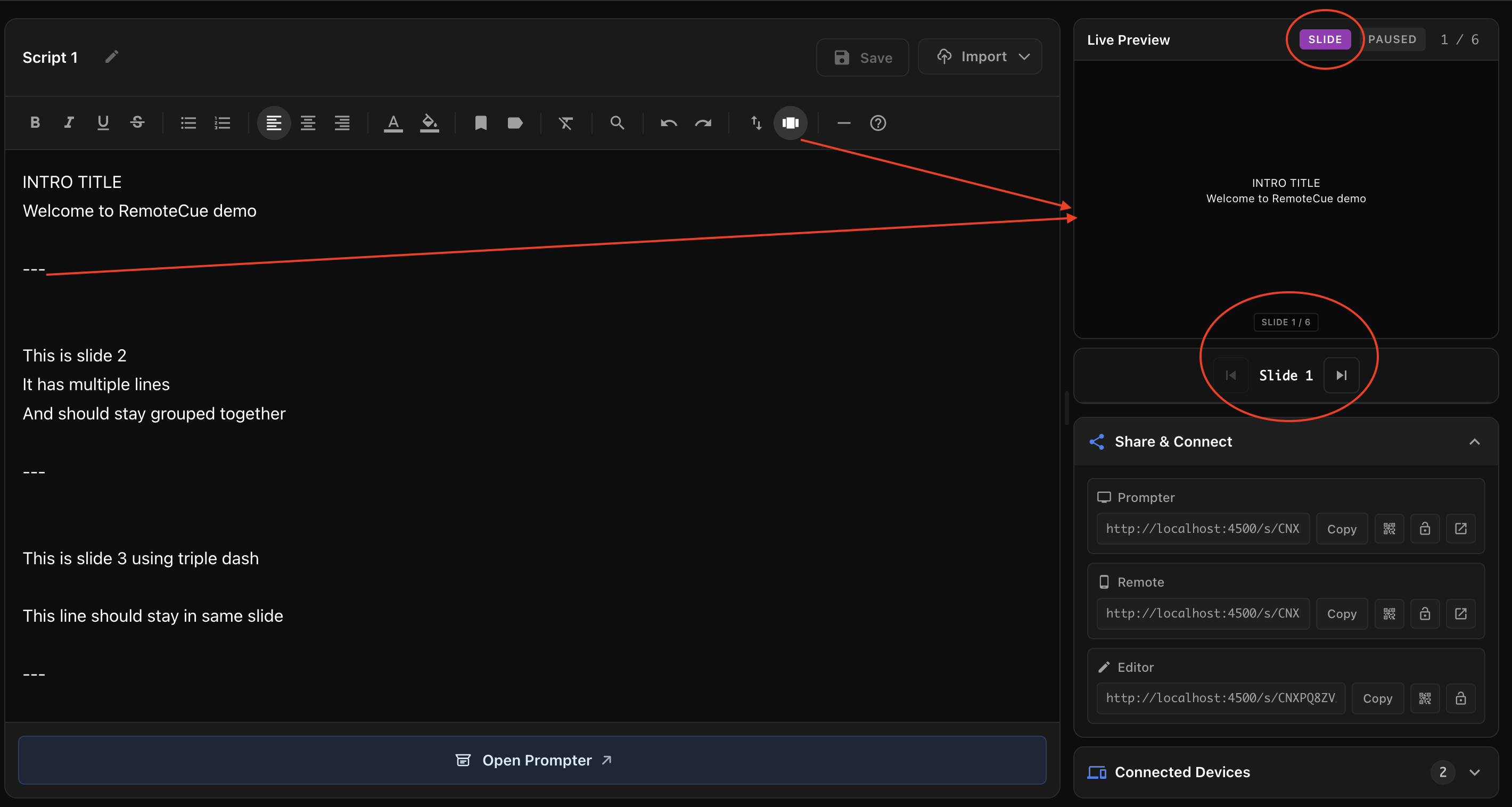 remotecue gallery image