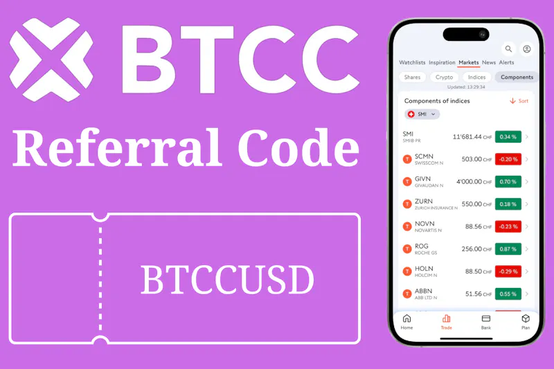 Official BTCC Referral Code screenshot 2