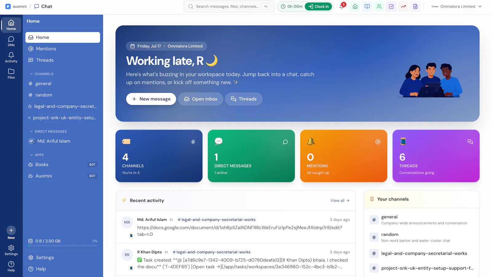 Auomni — One platform for your business screenshot 2