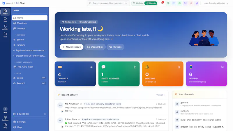 Auomni — One platform for your business screenshot 2