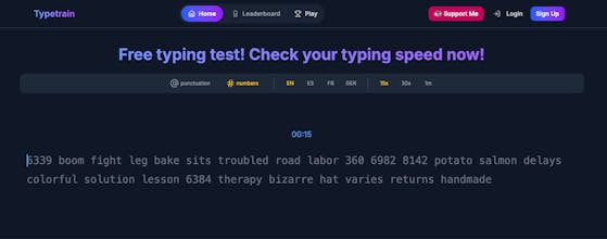 TypeTrain gallery image