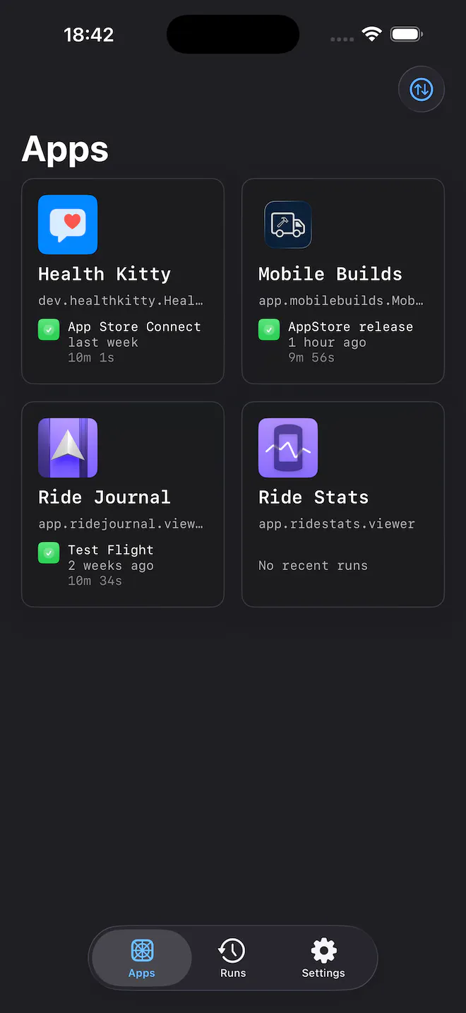 Mobile Builds gallery image