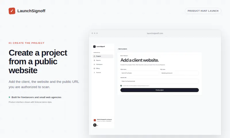 LaunchSignoff screenshot 5