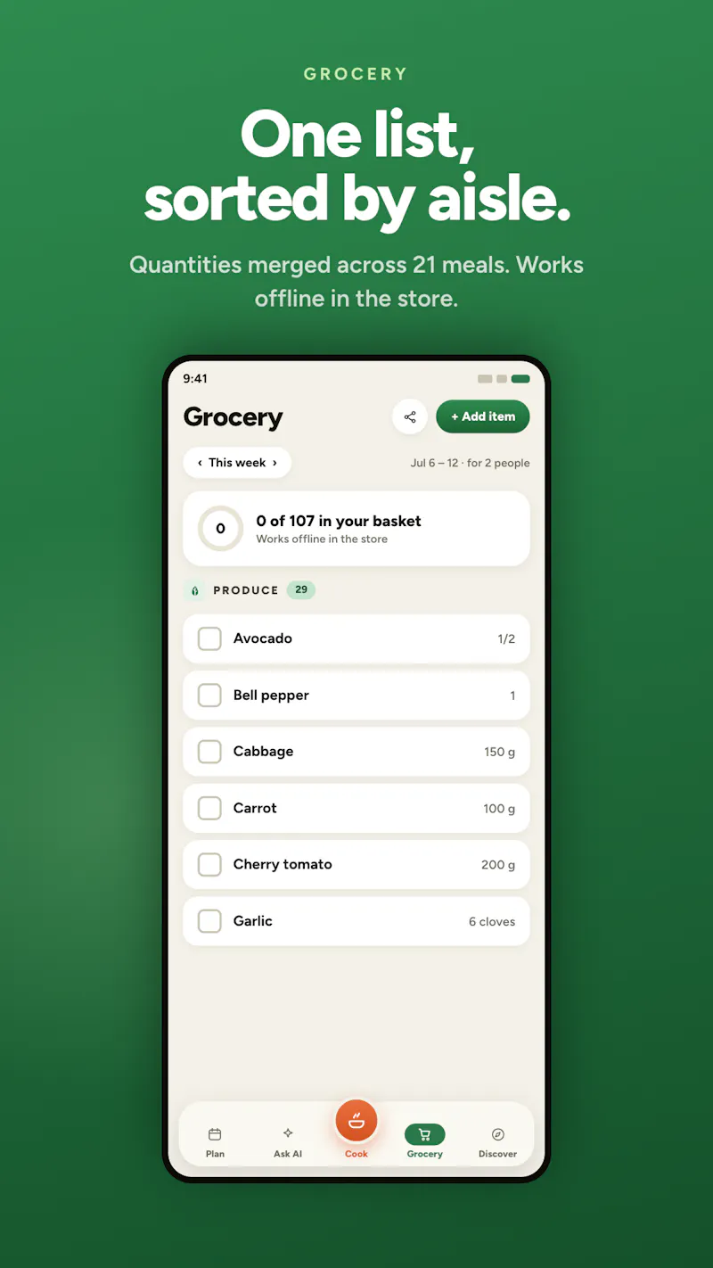 AI Meal Planner screenshot 3