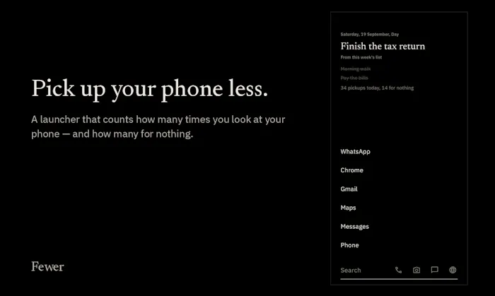 Fewer产品图