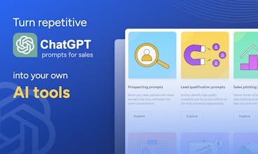 ChatGPT Prompts for Sales gallery image