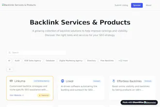 Backlinks Services & Products gallery image