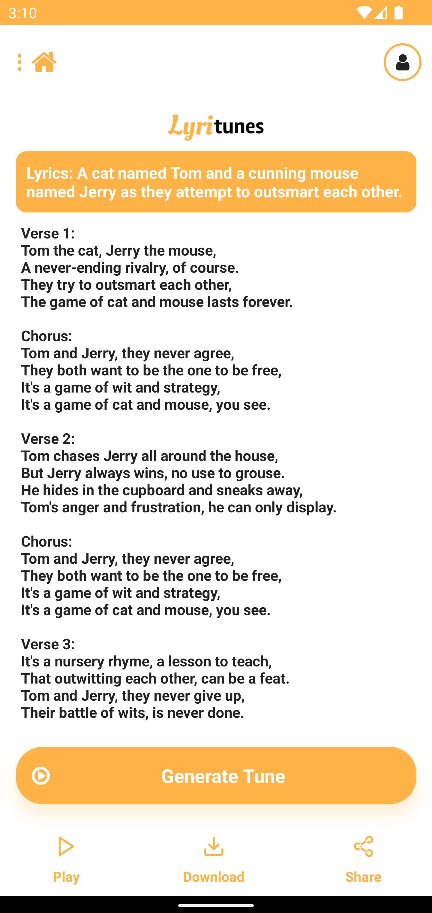 LyriTunes - AI Generated Lyrics media 3