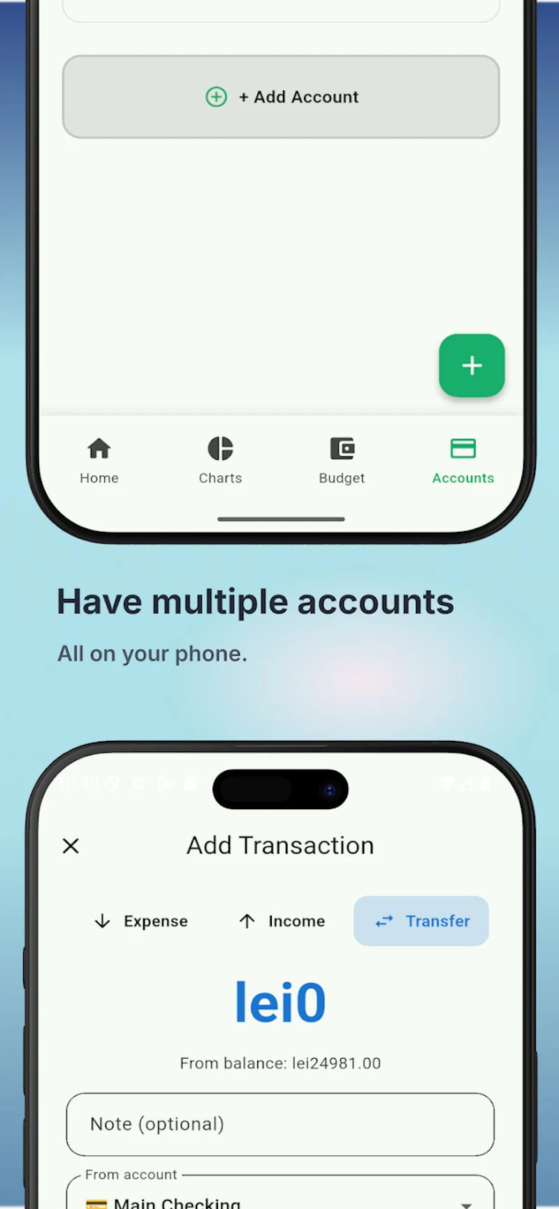 Budget Planner App MoneyTrack screenshot 4
