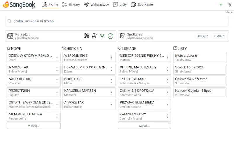 SongBook Pro screenshot 1