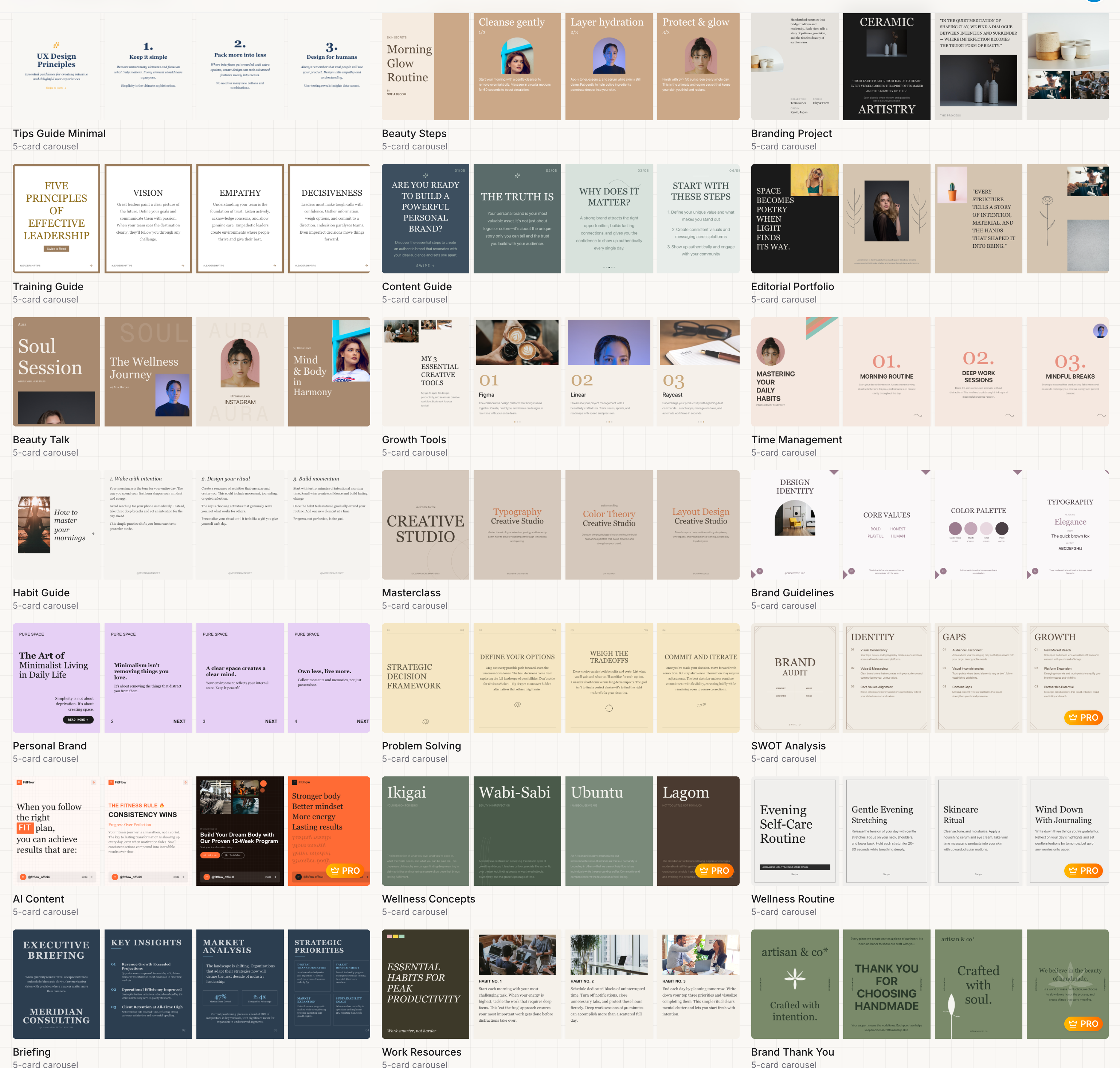 InstaCarousel AI gallery image