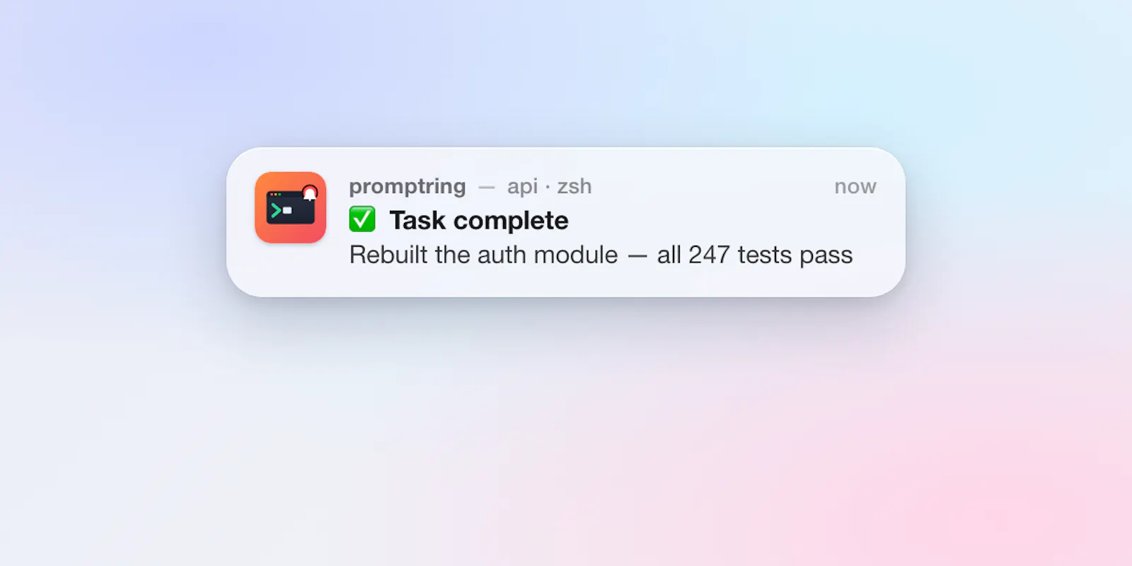 promptring screenshot 2