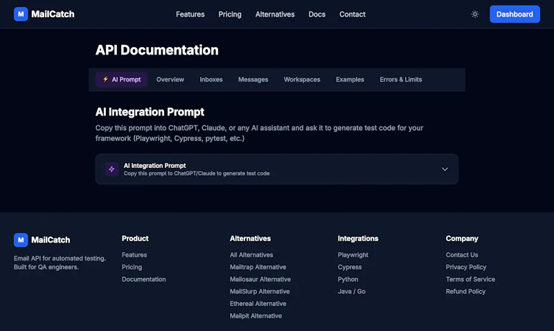 MailCatch screenshot 4