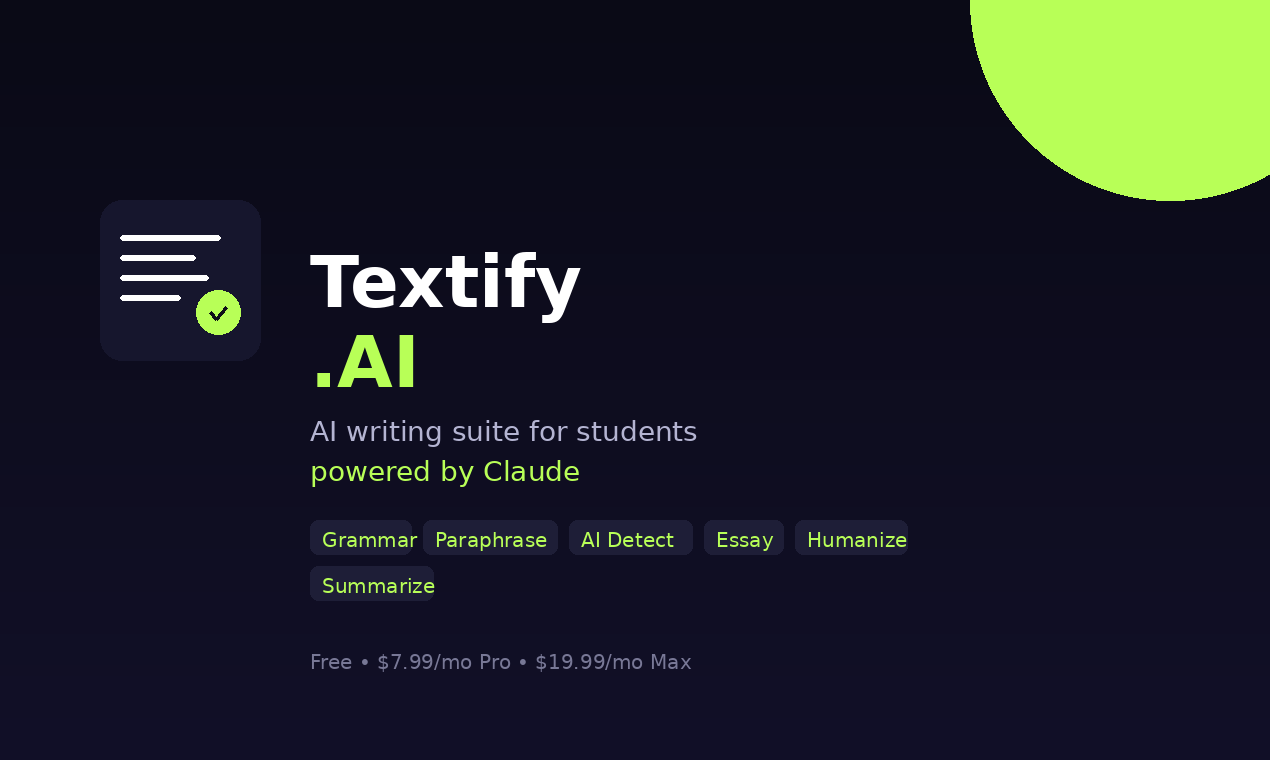 Textify AI gallery image