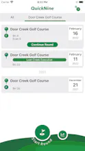 QuickNine Golf Scorecard gallery image