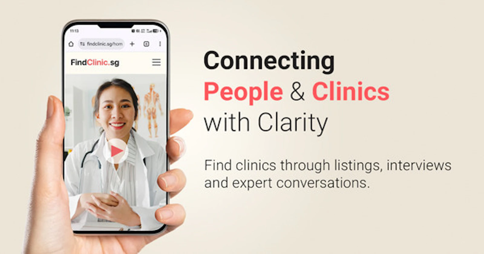 FindClinic.sg screenshot 1