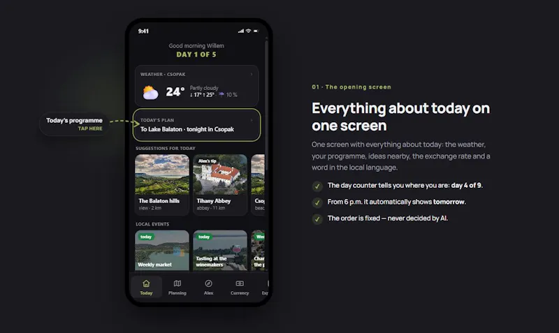 TravelAppBuilder screenshot 4