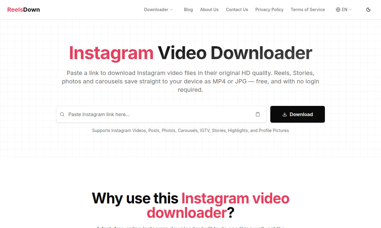 ReelsDown - Instagram Video Downloader gallery image