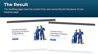 LPagery Bulk Page Creator for WordPress gallery image