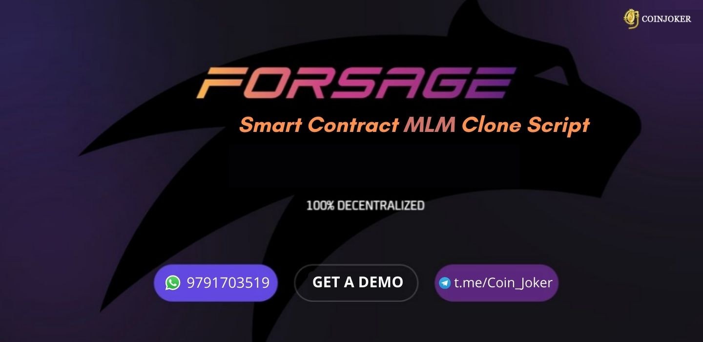 Forsage MLM Clone Script Software