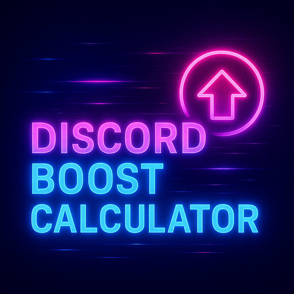 Discord Boost Calculator