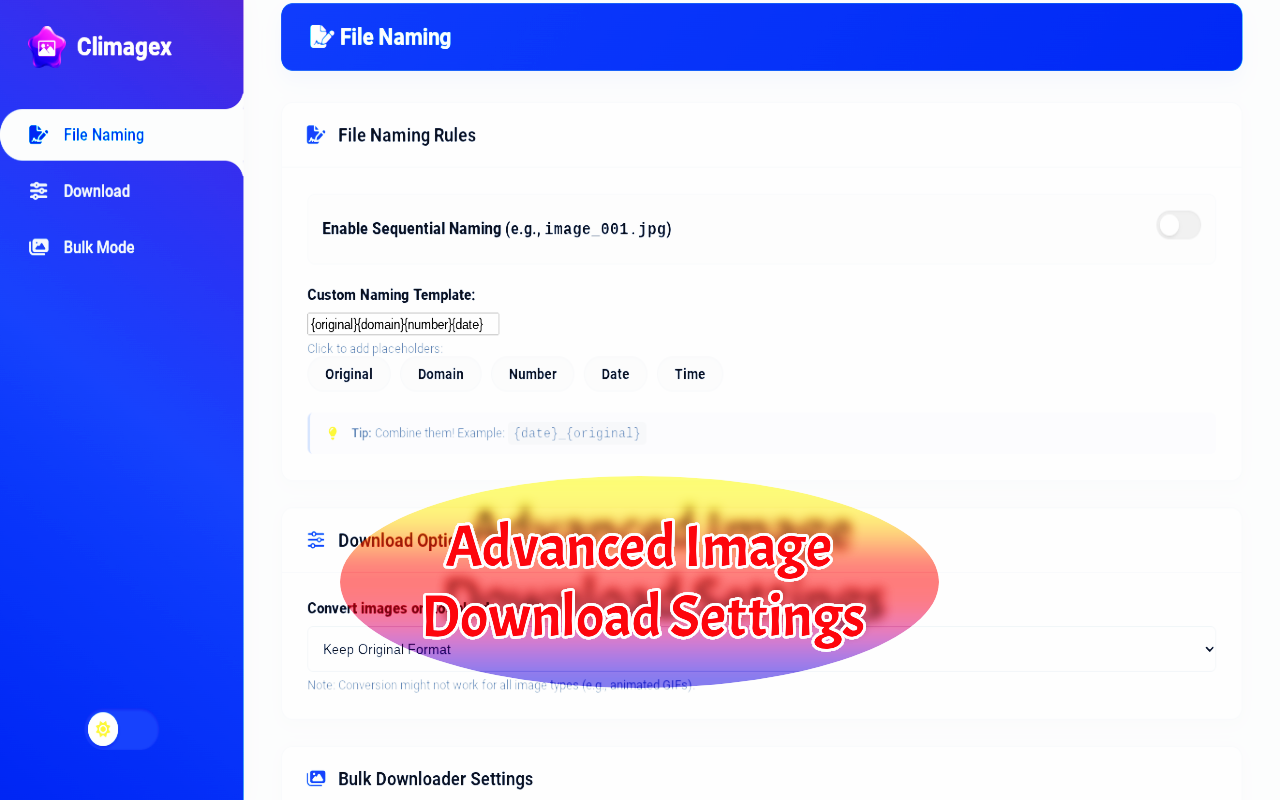 Climagex Tek tıklamayla resim indiricisi ücretsiz - Resim İndirici Bir Tıklama Toplu Kaydet Resimler - Chrome Store medya 3