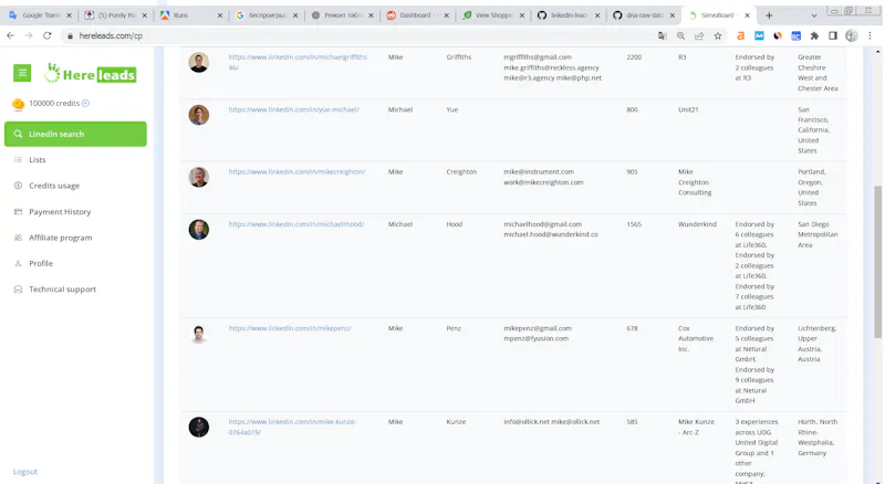 HereLeads screenshot 1