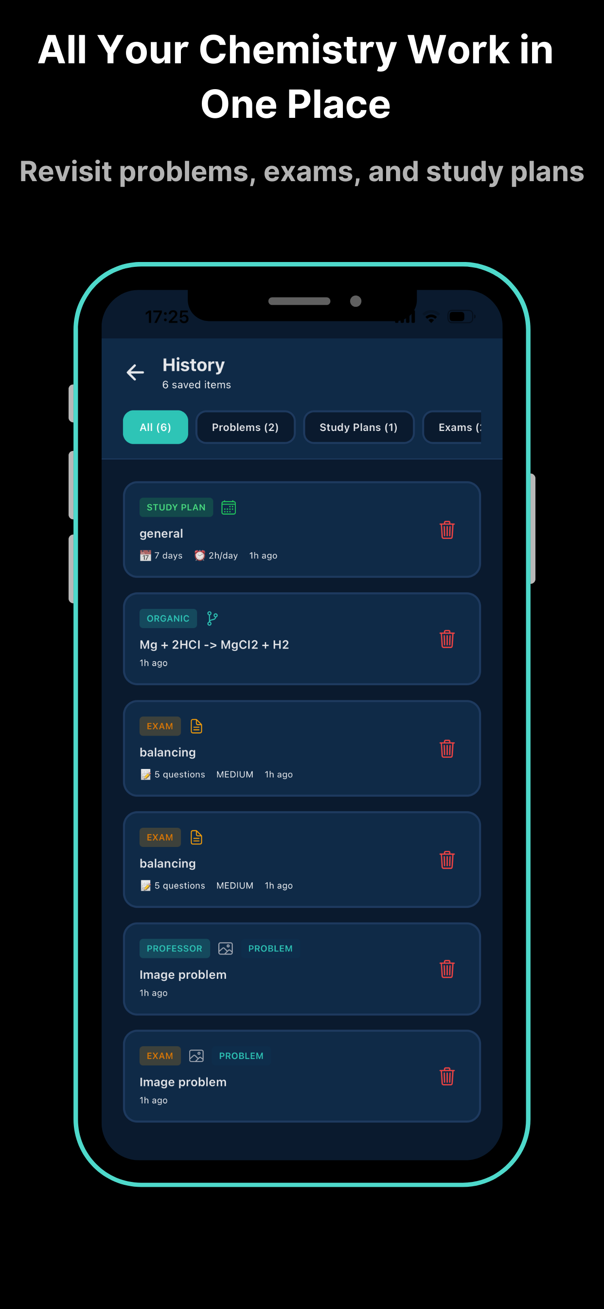Chemistry Pro: Homework Solver - Screenshot 5 showing product features and functionality