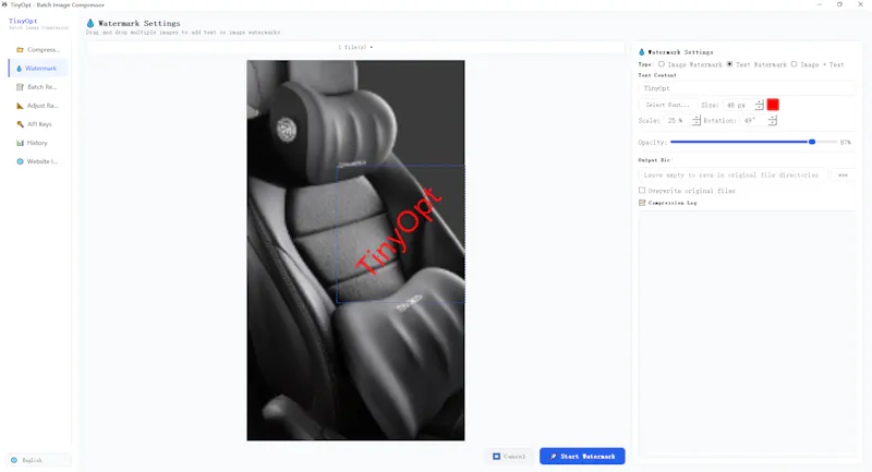 Batch Image Processing with TinyPNG screenshot 2
