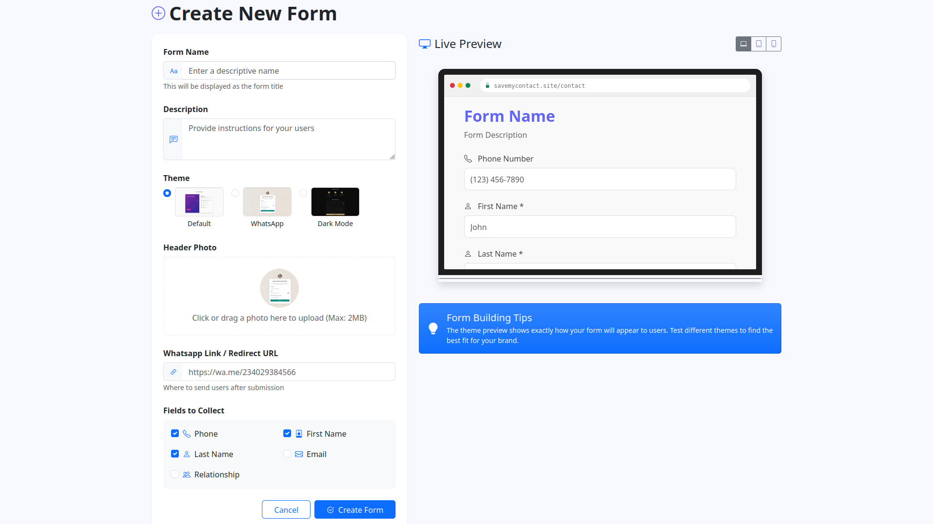 Media SaveMyContact - Simpan setiap kenalan dengan serta -merta, tidak perlu menaip 3