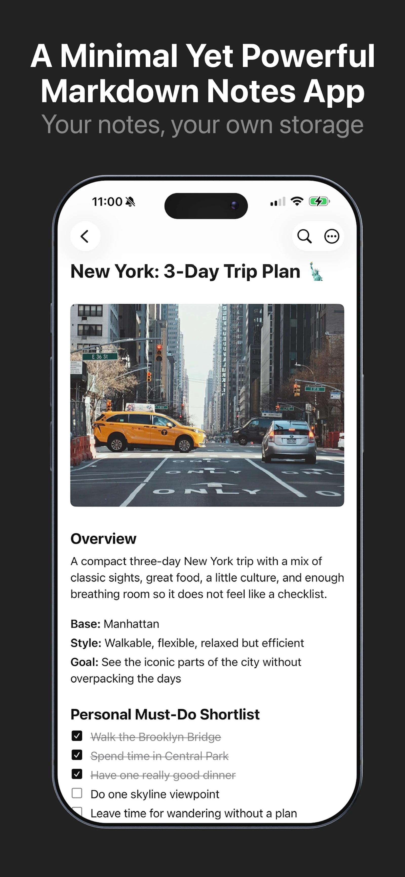 Notelane screenshot 2