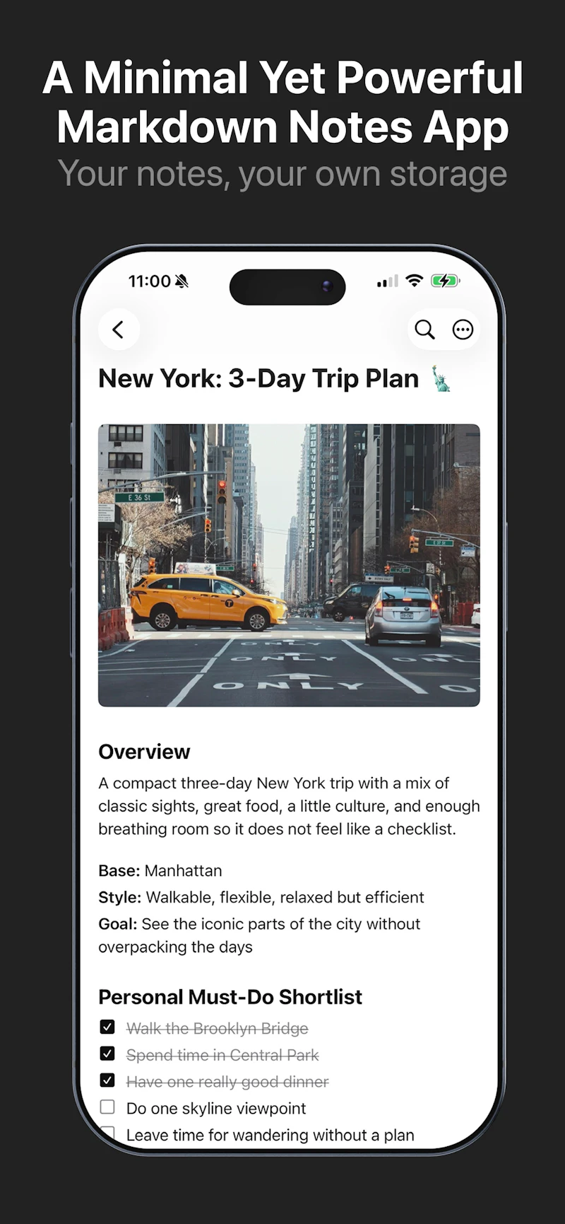 Notelane screenshot 2