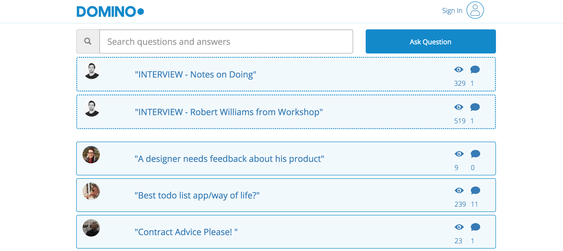 Domino gallery image