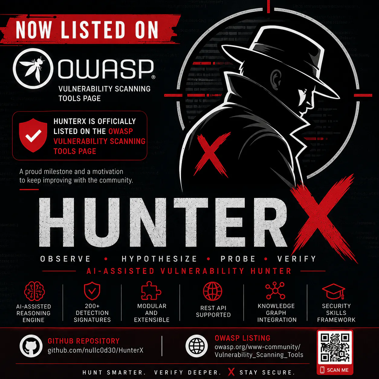 HunterX Offensive Security Engine 截图 1