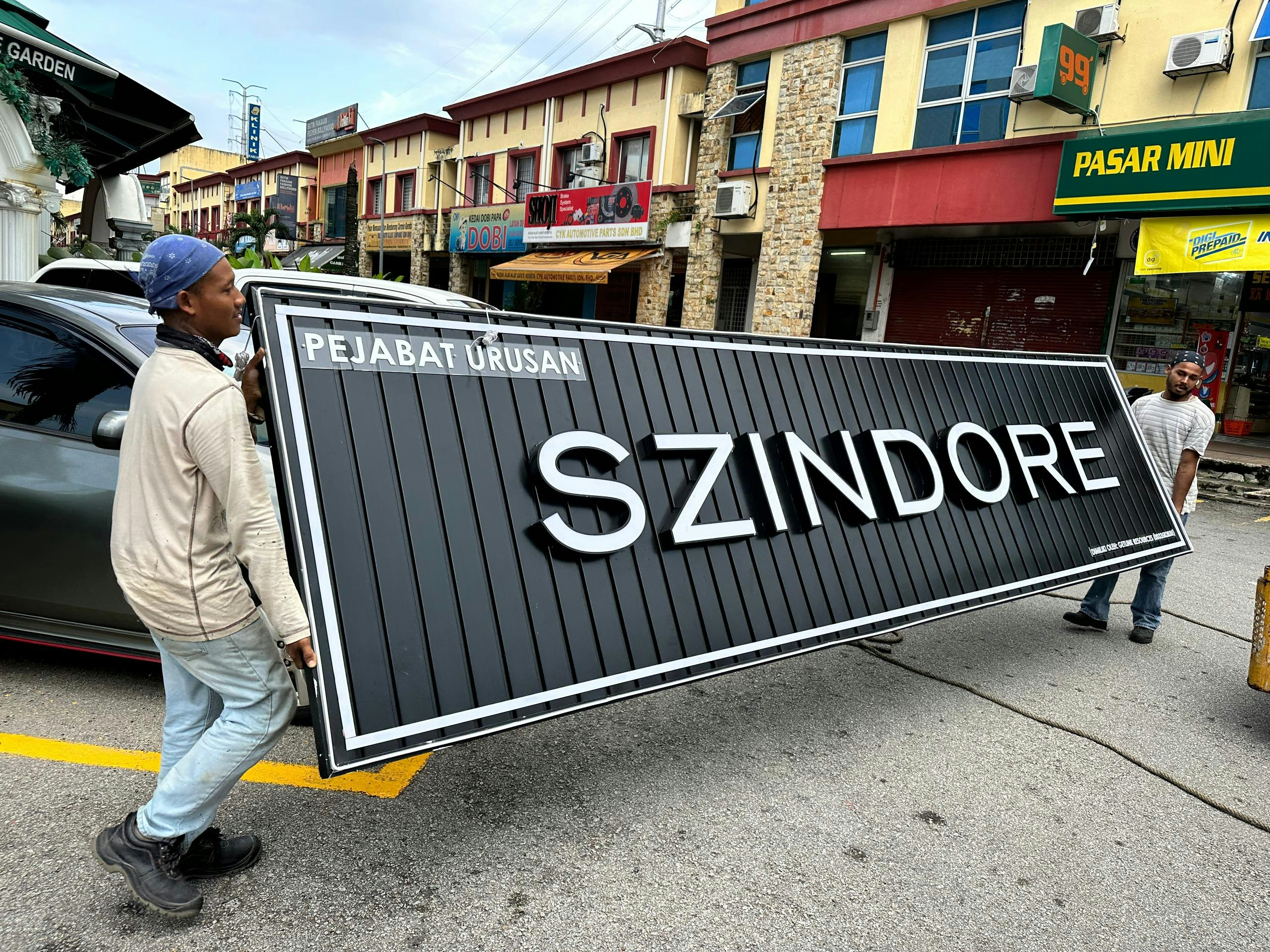 3D Frontlit Signboard Signage Outdoor gallery image