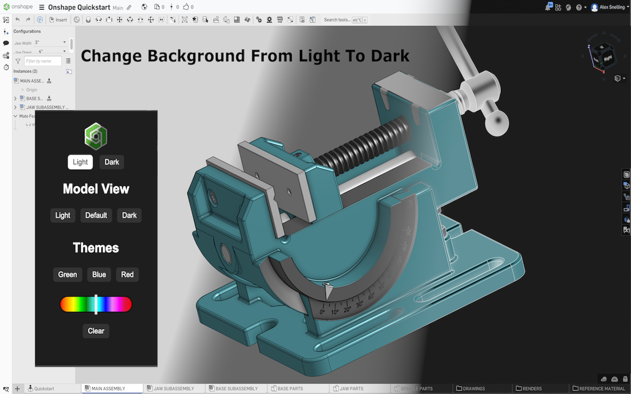 Onshape Dark Mode media 2