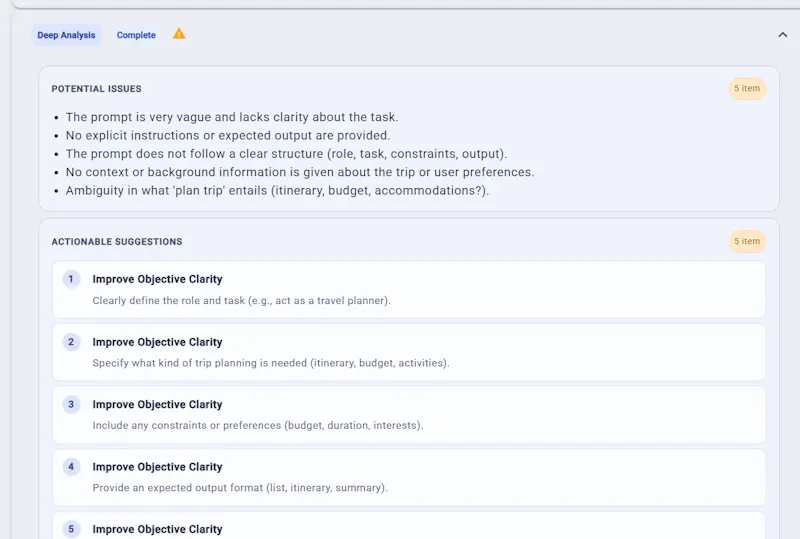 PromptOptimizer screenshot 5