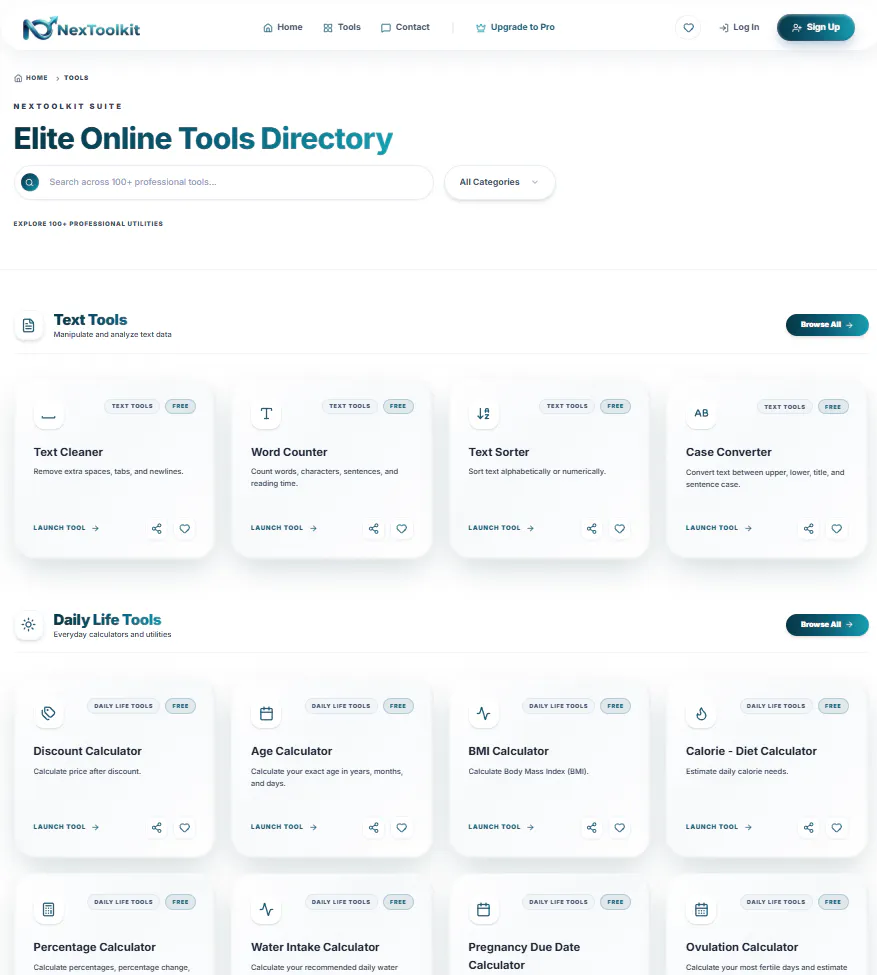 NexToolkit screenshot