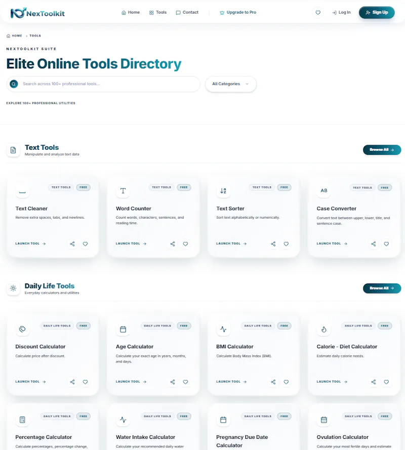 NexToolkit screenshot 3