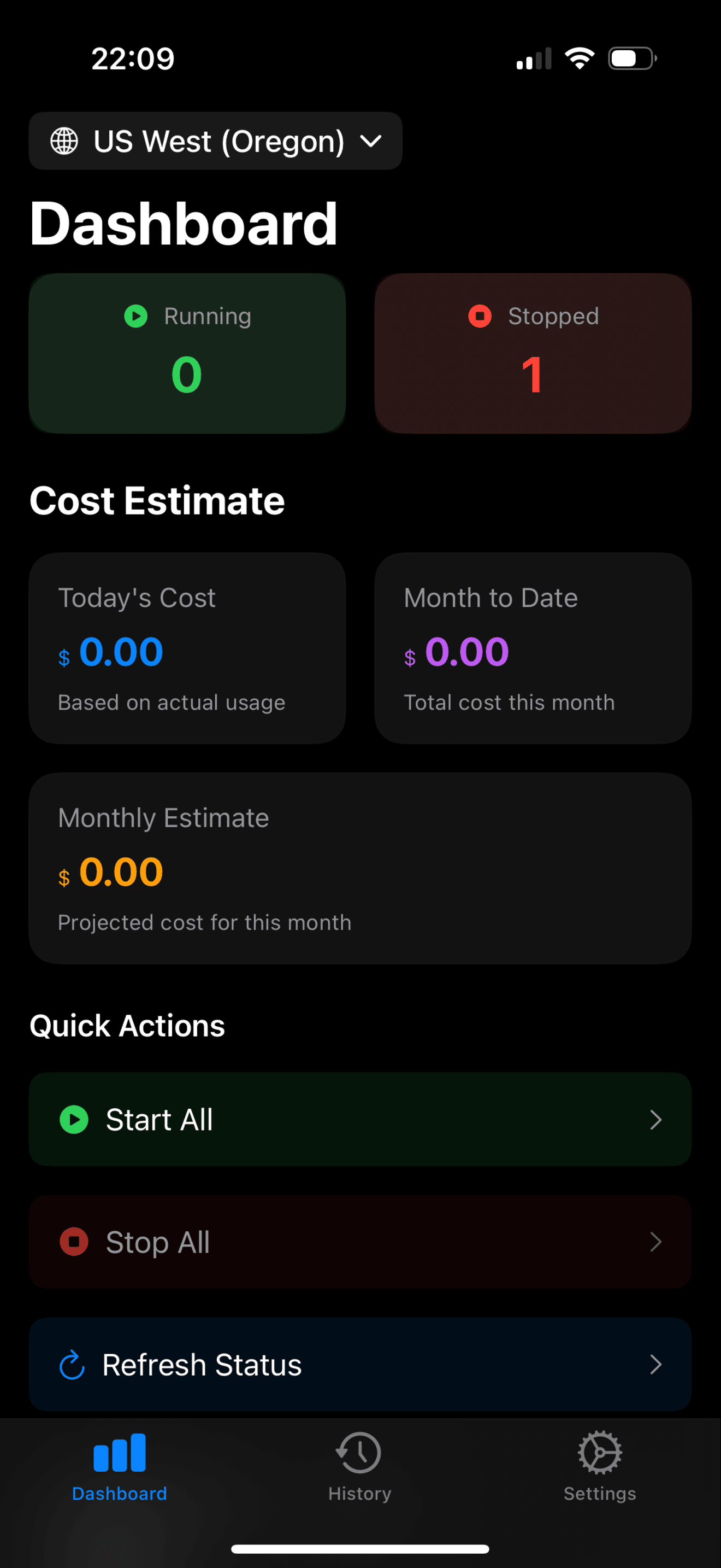 وسائط Instancify - التحكم EC2 في جيبك 3