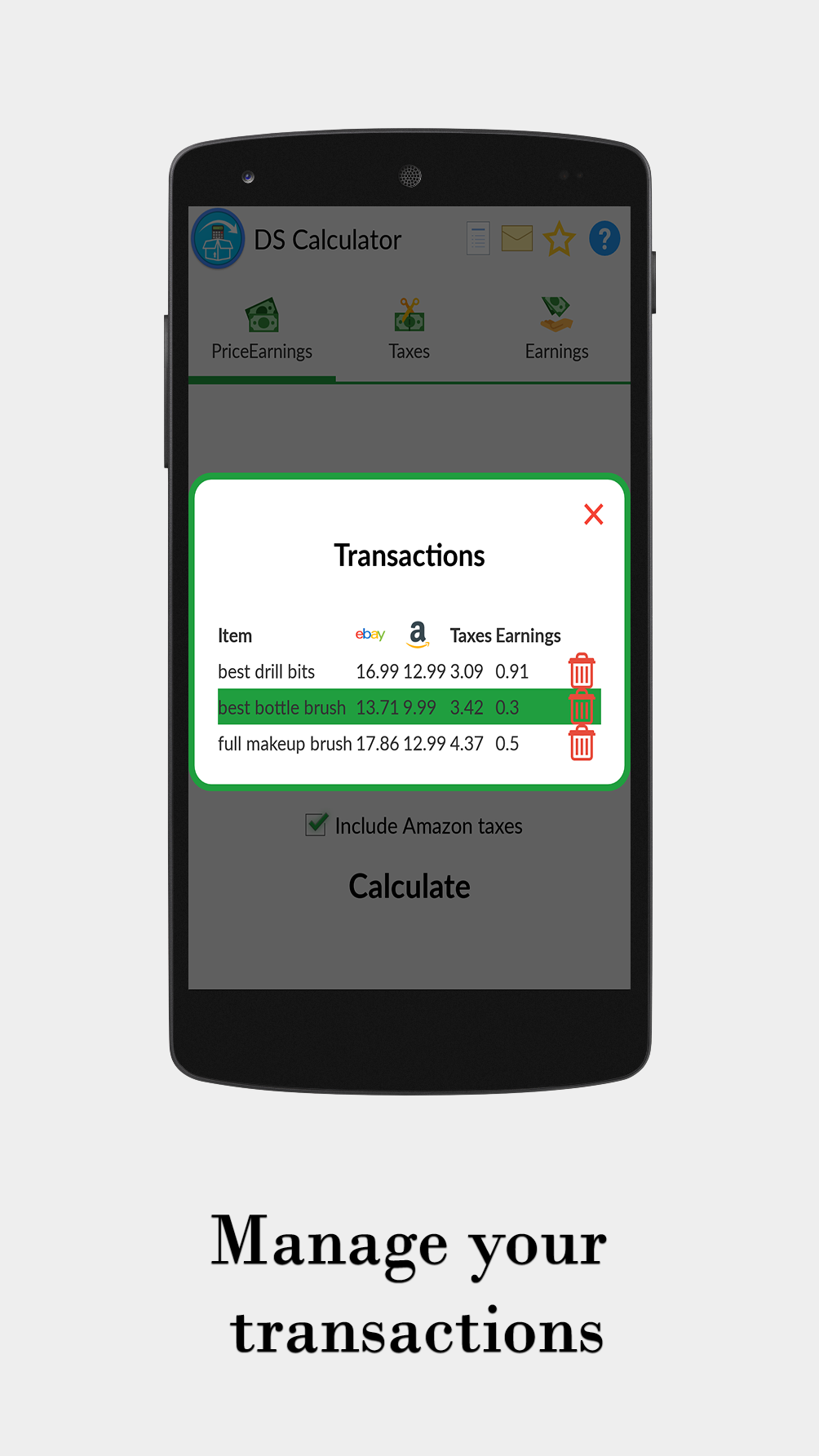 DS Calculator - Amazon to eBay gallery image