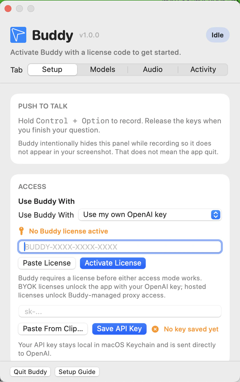 Buddy screenshot 2