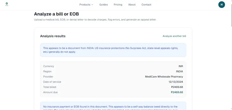 Hedical screenshot 2